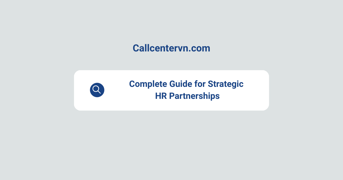 How to Outsource Human Resources: Complete Guide for Strategic HR Partnerships | THIENTU BPO